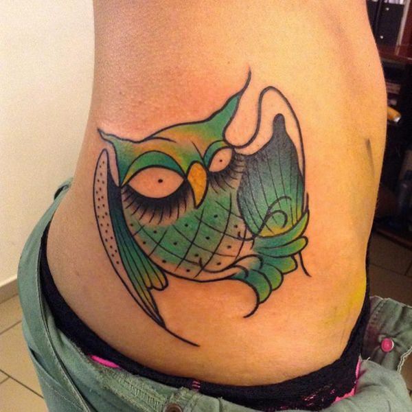eule kauz tattoo 134