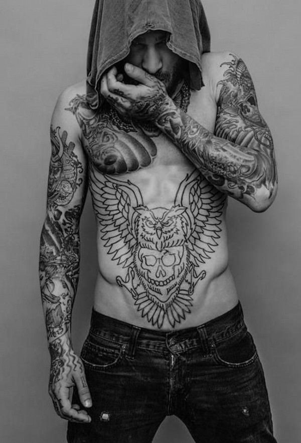eule kauz tattoo 138