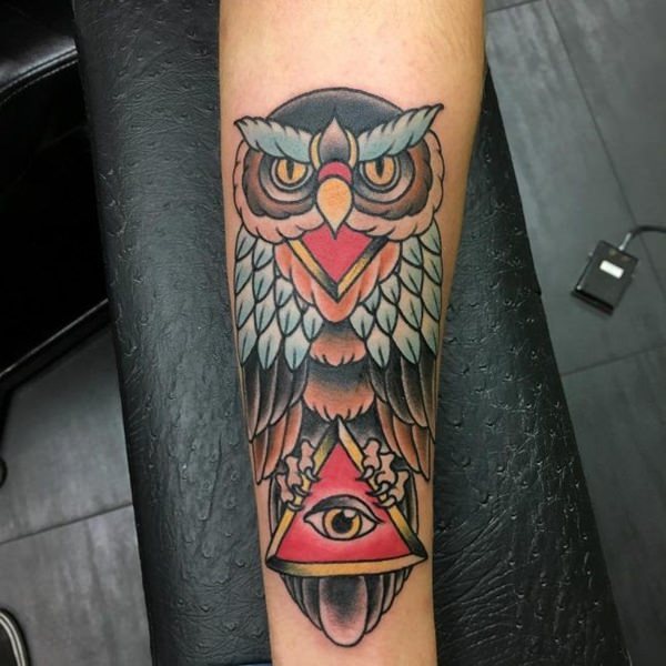 eule kauz tattoo 139