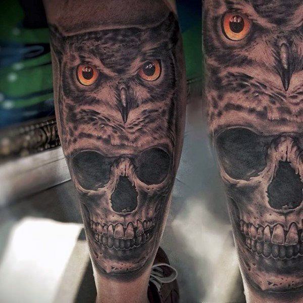 eule kauz tattoo 151