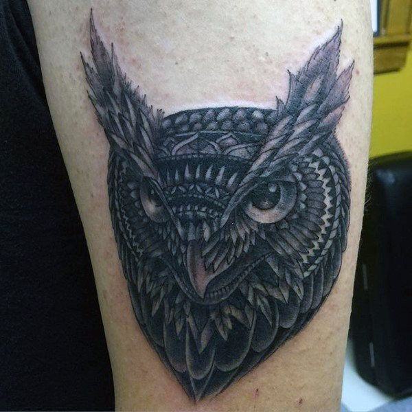 eule kauz tattoo 152