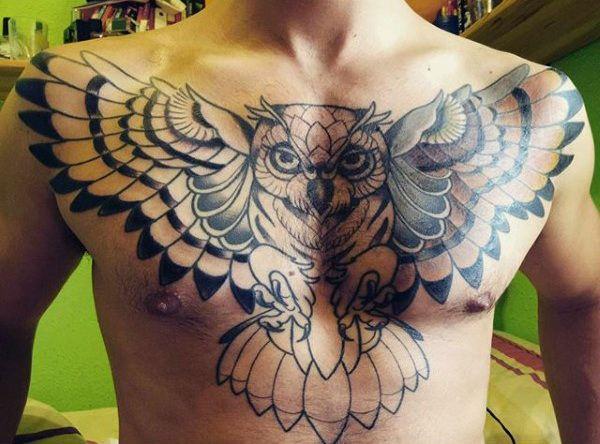 eule kauz tattoo 162