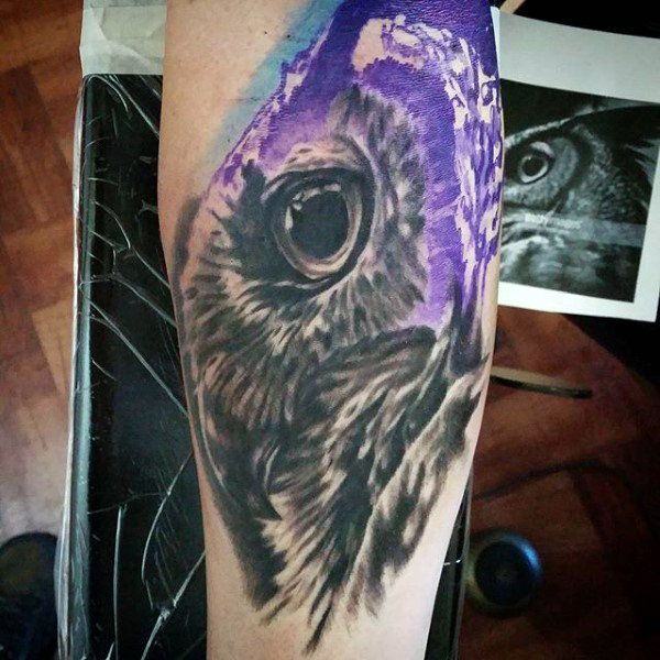 eule kauz tattoo 168