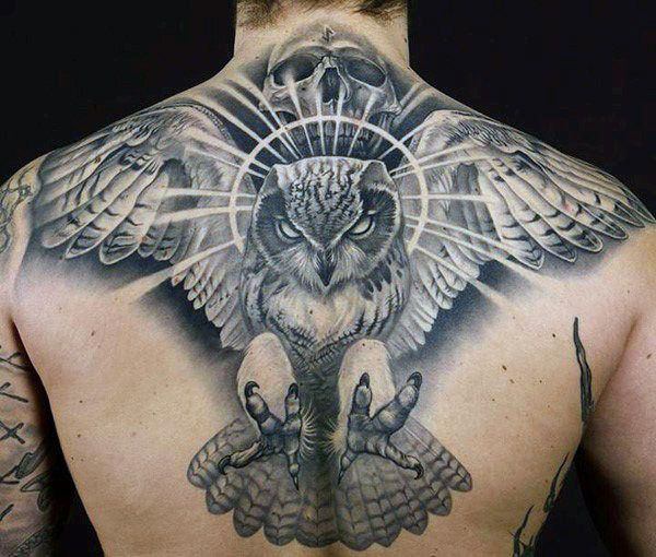 eule kauz tattoo 179