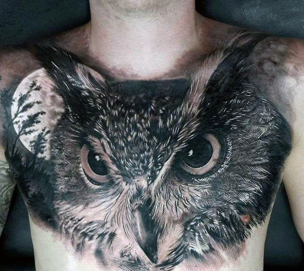 eule kauz tattoo 181