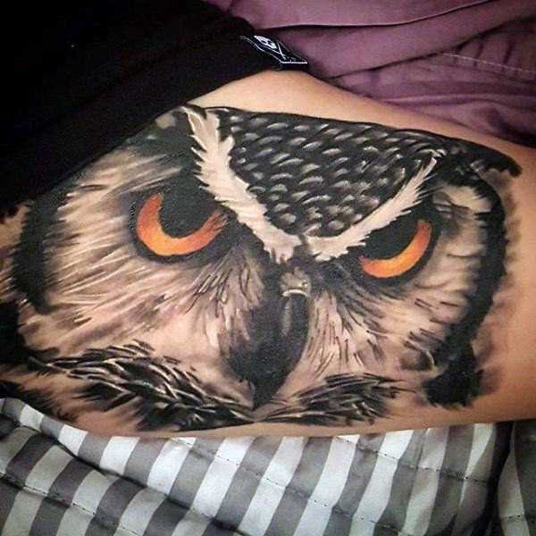 eule kauz tattoo 196