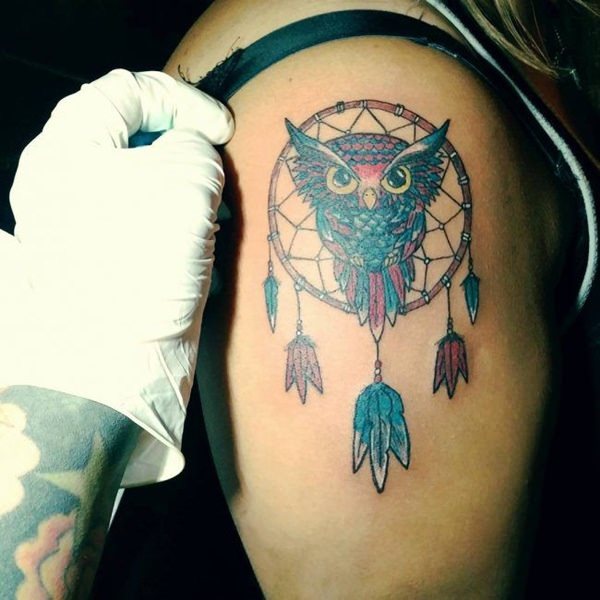 eule kauz tattoo 207