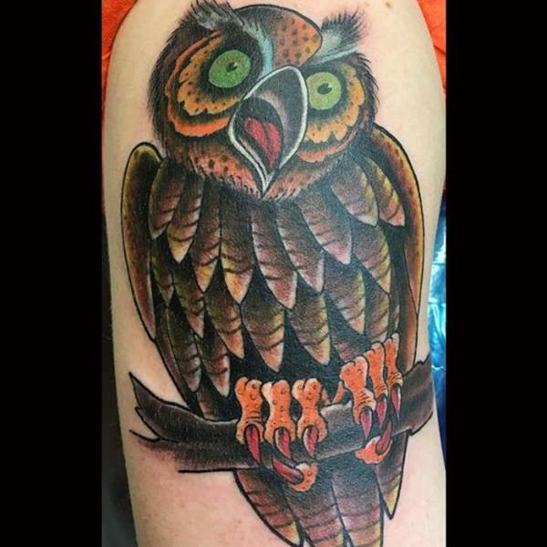 eule kauz tattoo 209