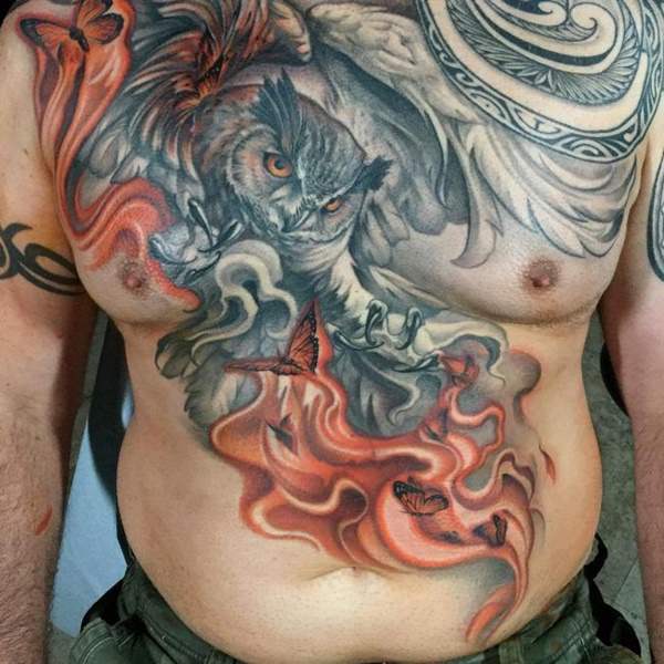 eule kauz tattoo 212