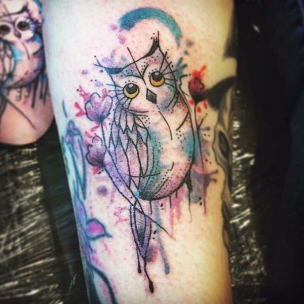 eule kauz tattoo 213