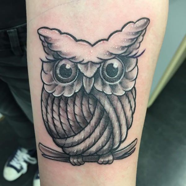 eule kauz tattoo 215