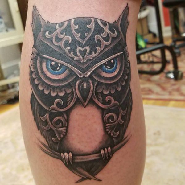 eule kauz tattoo 220
