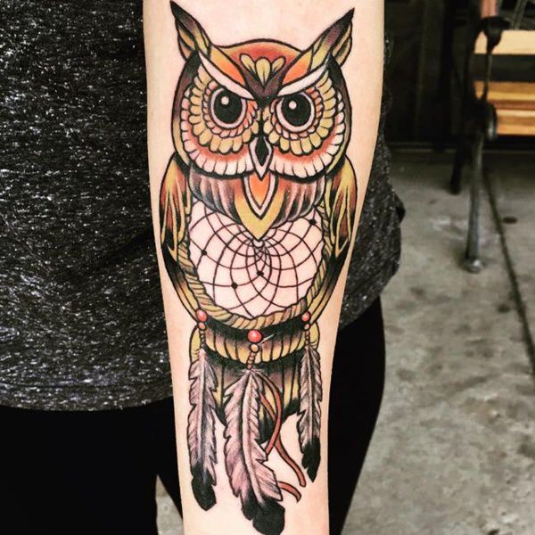 eule kauz tattoo 227