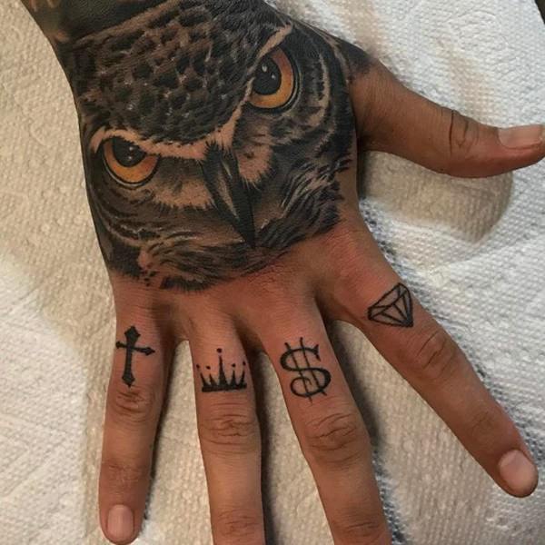 eule kauz tattoo 229