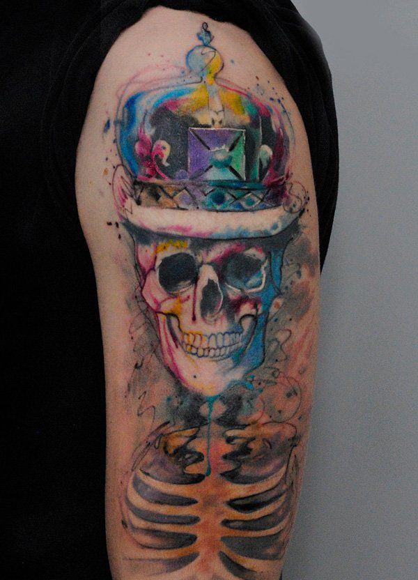 totenkopf tattoo 122