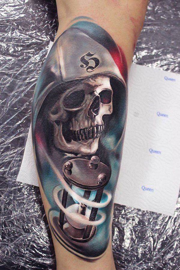 totenkopf tattoo 130
