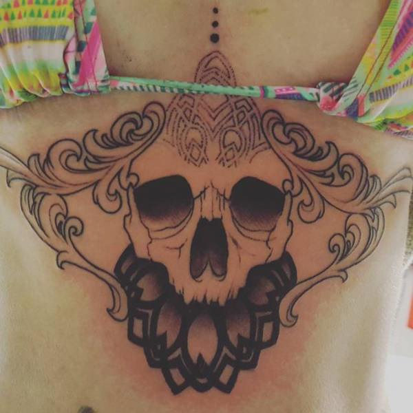 totenkopf tattoo 134