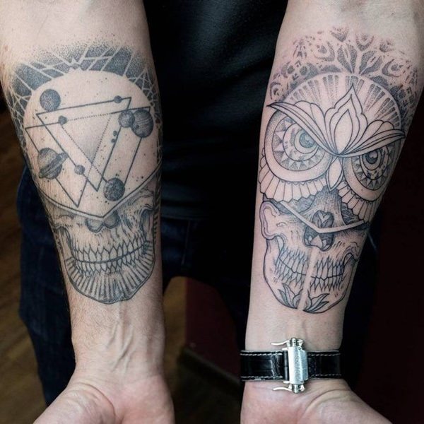 totenkopf tattoo 135