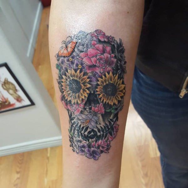 totenkopf tattoo 137