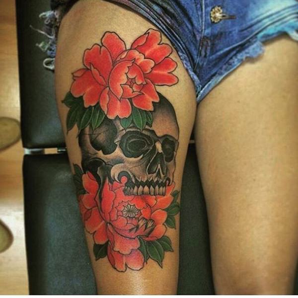 totenkopf tattoo 141