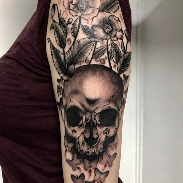 totenkopf tattoo 145