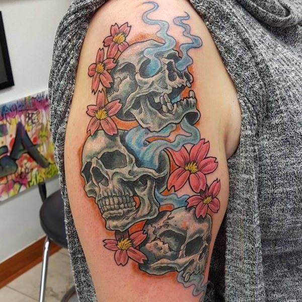 totenkopf tattoo 158