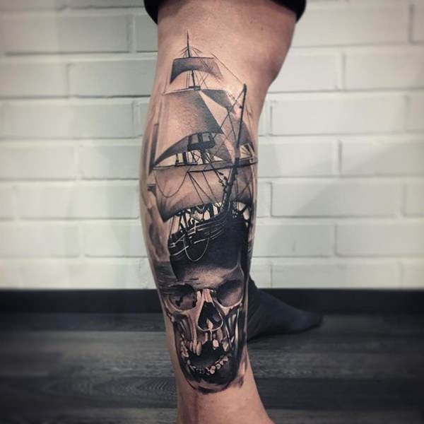 totenkopf tattoo 161