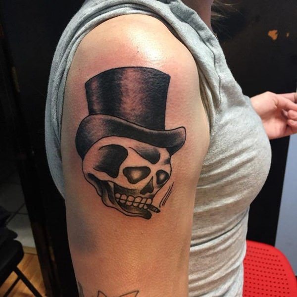 totenkopf tattoo 164