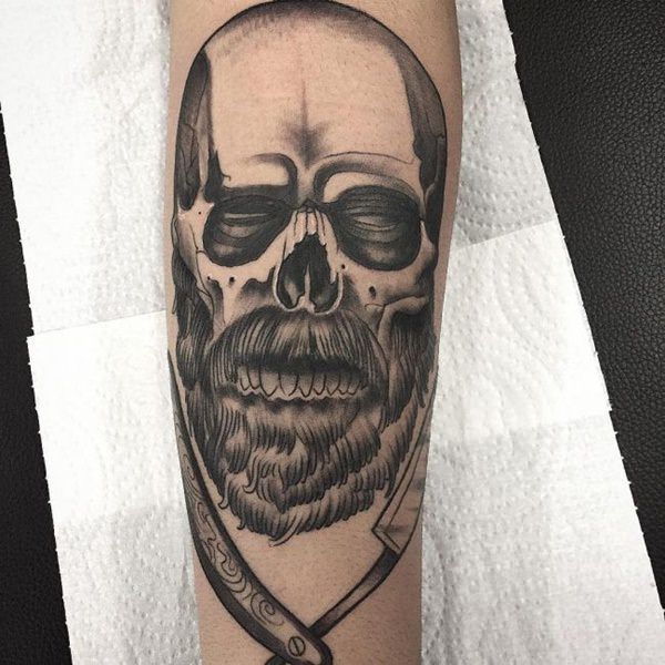totenkopf tattoo 171