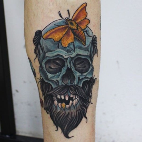 totenkopf tattoo 176