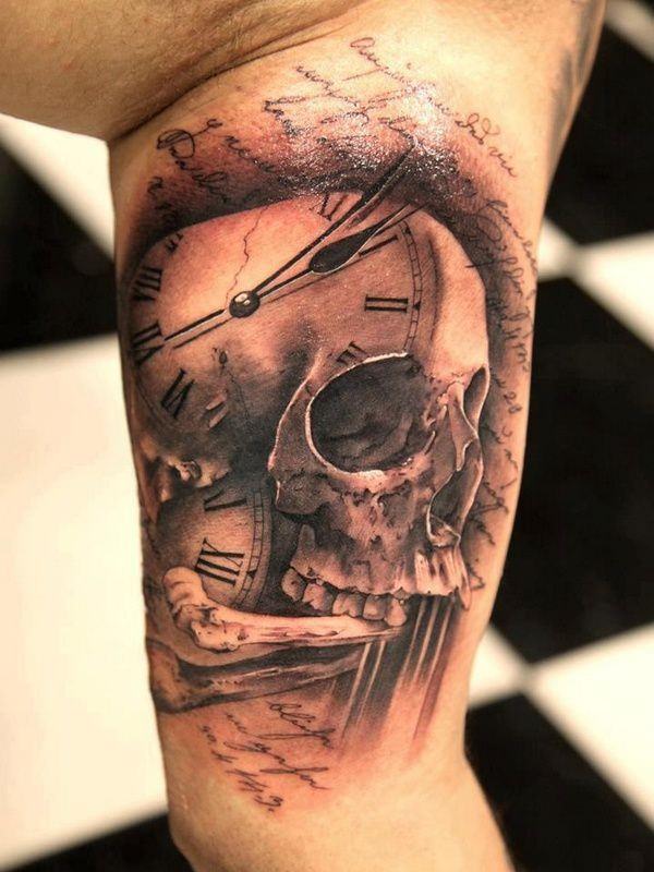 totenkopf tattoo 177