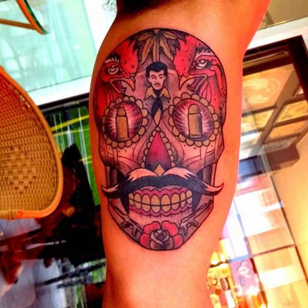 totenkopf tattoo 183