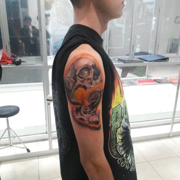 totenkopf tattoo 190