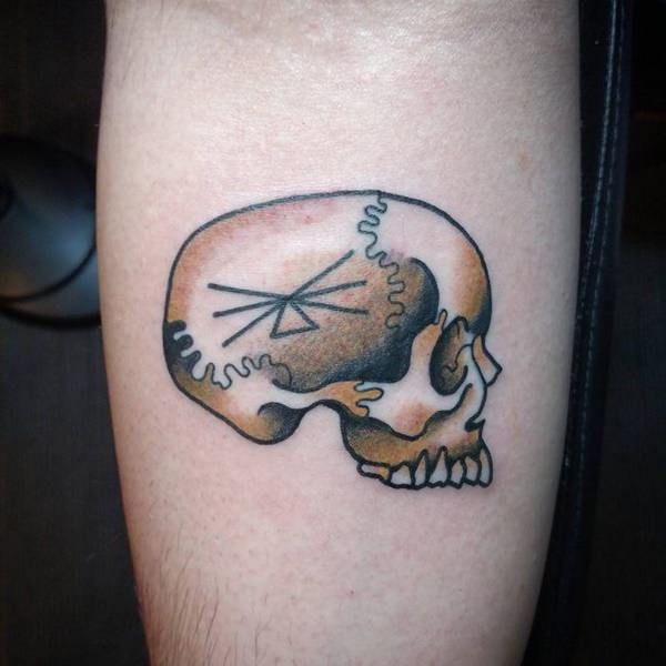 totenkopf tattoo 191