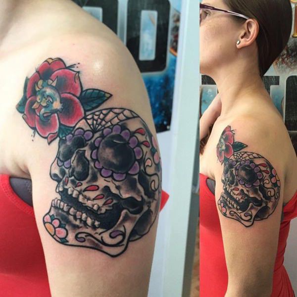 totenkopf tattoo 193