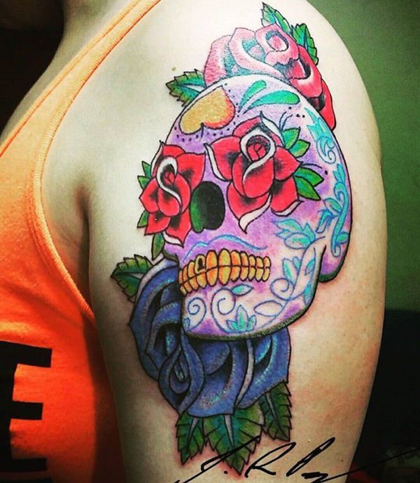 totenkopf tattoo 197