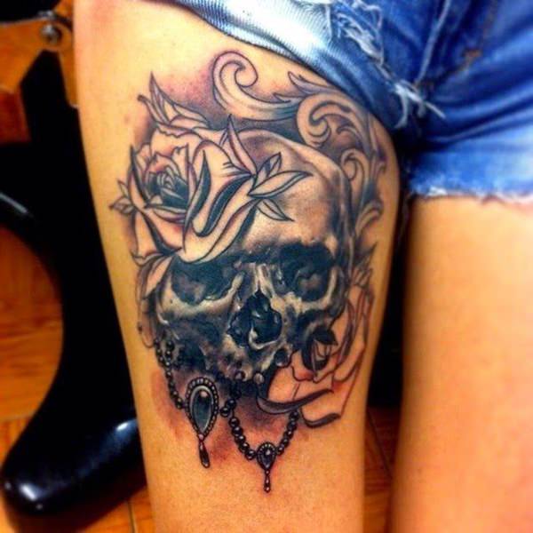 totenkopf tattoo 220