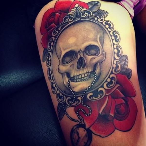totenkopf tattoo 221