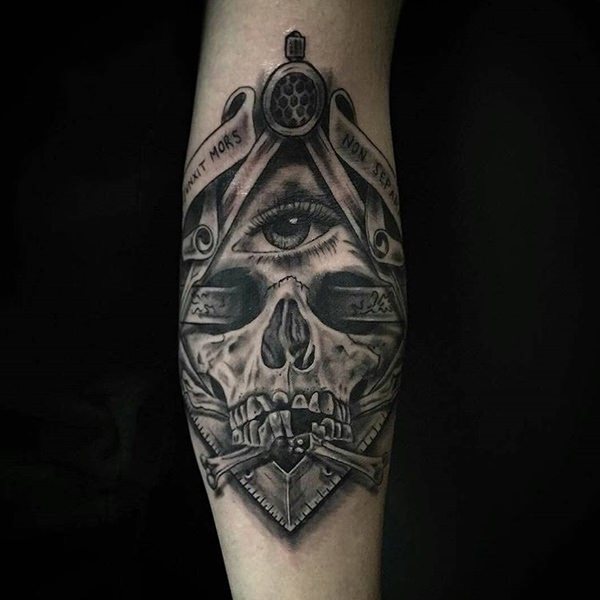 totenkopf tattoo 226