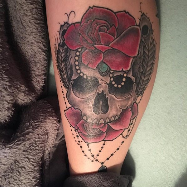 totenkopf tattoo 228