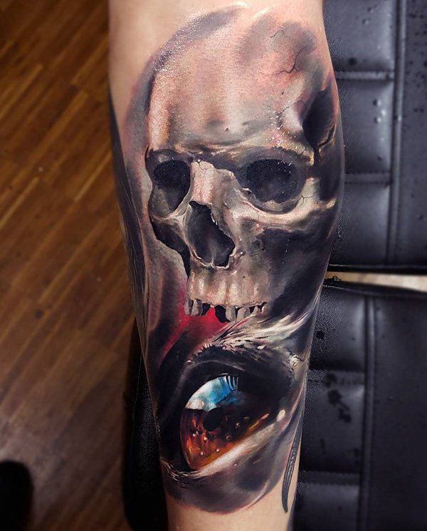 totenkopf tattoo 244