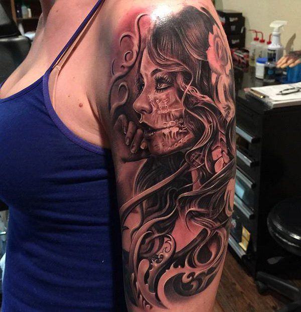 totenkopf tattoo 249