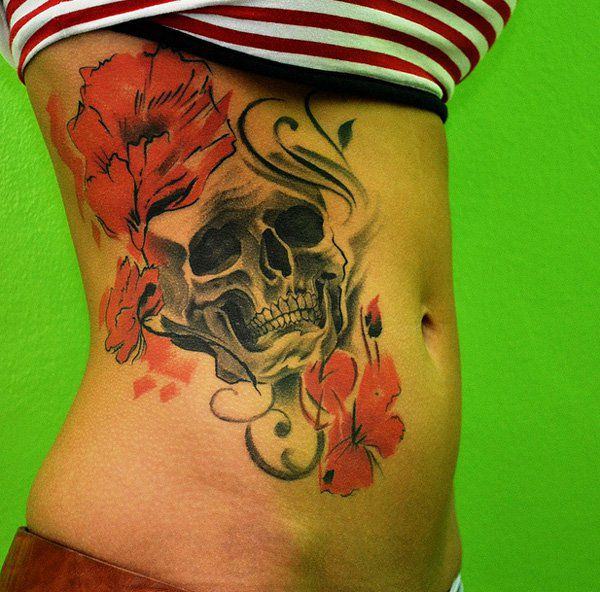 totenkopf tattoo 253