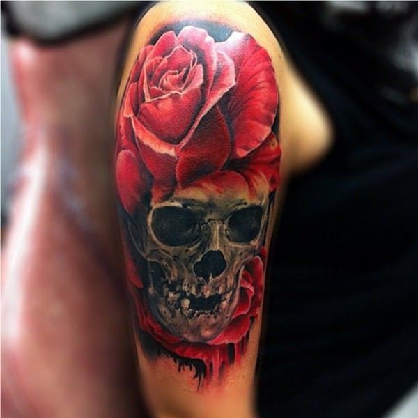 totenkopf tattoo 254