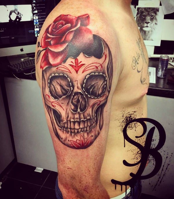 totenkopf tattoo 262