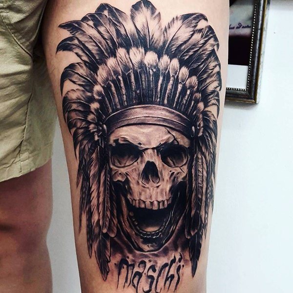 totenkopf tattoo 265