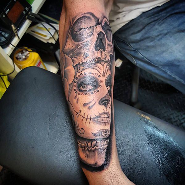 totenkopf tattoo 266