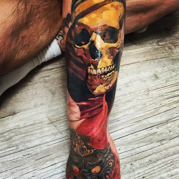 totenkopf tattoo 273