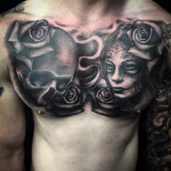 totenkopf tattoo 274