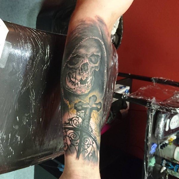 totenkopf tattoo 278